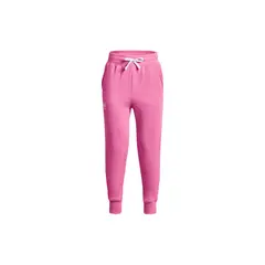 UNDER ARMOUR - Pantalon Niña RIVAL FLEECE JOGGERS Rosa
