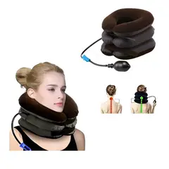 MILOPTS - Soporte Para Cuello Almohada Cervical Inflable Alivio del Dolor