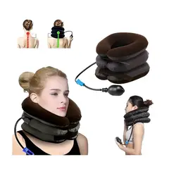 MILOPTS - Soporte Para Cuello Almohada Cervical Inflable Alivio del Dolor