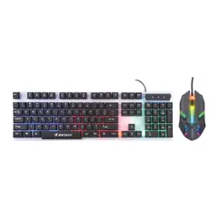 ZHOPI CO - Combo KM170 Teclado Y Mouse Retroiluminado