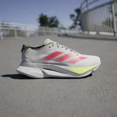ADIDAS - Tenis Adizero Boston 12 gris de mujer para correr