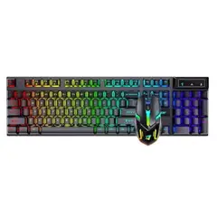 ZHOPI CO - Combo KM180 Teclado Y Mouse Retroiluminado