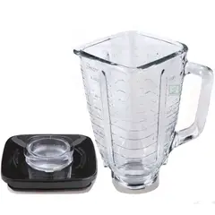 OSTER - Tapa negra de vaso para licuadora