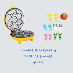 GENERICO - Waflera Diseño De Sokany + Pinchos de Animales Para Decorar Oferta