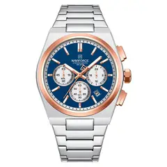 NAVIFORCE - Reloj Casual Nf8048g Crono Hombre Acero+ Estuche