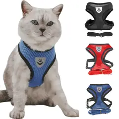 GENERICO - Arnes Pechera Chaleco Para Perro Y Gato Raza Pequeña