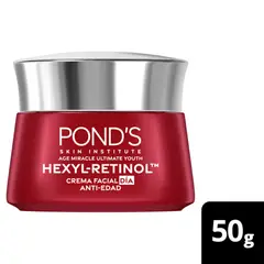 PONDS - Crema Facial Antiedad AgeMiracle Dia Hexyl-Retinol 50g