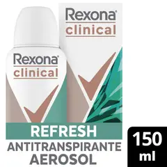 UNILEVER - Desodorante Rexona Clinical Intense Fresh Mujer 150ml