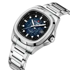 NAVIFORCE - Reloj Casual Nf9240 Crono Hombre Acero+ Estuche