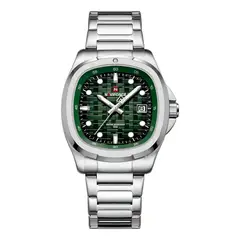 NAVIFORCE - Reloj Casual Nf9240 Crono Hombre Acero+ Estuche