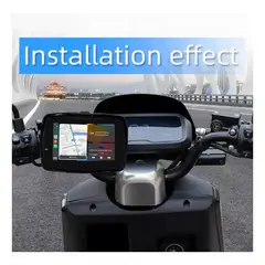 GENERICO - Navegador Para Moto Pantalla Táctil Android Apple Play Gps