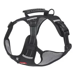 GENERICO - Arnés Para Perros Grandes y Pequeñas Negro Talla L