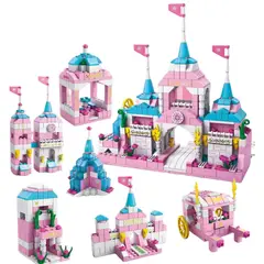 GENERICO - Castillo Bloques de Construcción Set Educativo 1000 Piezas