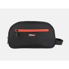 TITLEIST - Bolsa de Mano para viaje DopKit tela nylon negrorojo