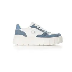 OCEAN PACIFIC - Tenis Lengy Para Mujer Color Blanco y Azul