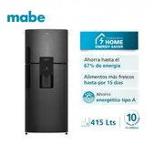 MABE - Nevera No Frost 415L Brutos Black Steel RMP415YCC
