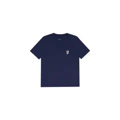 TENNIS - Camiseta básica azul con estampado divertido para niño