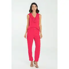 RAGGED - Pantalon providencia Rosado candy Ragged.