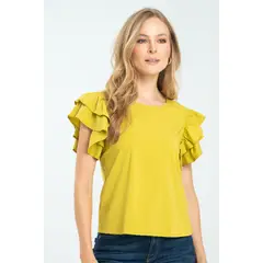 RAGGED - Blusa macondo Verde olivo Ragged.