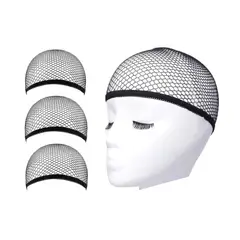 GENERICO - Gorro X 3 Unid Malla Elástica Tejida Pelucas Recoger Vuelta Cabello
