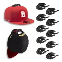 IMPORTADORA MAKA - Ganchos Organizador Gorras Para Pared Soporte Cachuchas X10