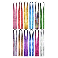 GENERICO - Hilo Chino X 4 Unid Escarchado Brillante Extensión Turmalina Cabello