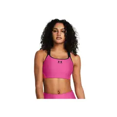UNDER ARMOUR - Sujetador Mujer UA HEATGEAR HIGH Rosado