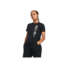 UNDER ARMOUR - Camiseta Mujer UA DOTD SS Negro UNDER ARMOUR.