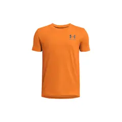 UNDER ARMOUR - Camiseta Niño Sportstyle Left Ches Naranja