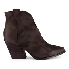 KANNA AND CO - Price shoes Bota Botin texana Mujer 62271271CAFE