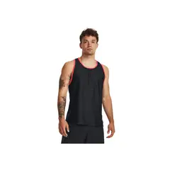 UNDER ARMOUR - Camiseta Hombre RUN EVERYWHERE SINGL Negro UNDER ARMOUR.