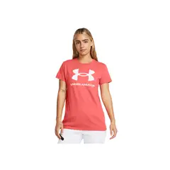 UNDER ARMOUR - Camiseta Mujer LIVE SPORTSTYLE GRAP Rosado UNDER ARMOUR.