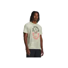 UNDER ARMOUR - Camiseta Hombre RUN EVERYWHERE TEE Verde UNDER ARMOUR.