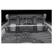 MIDEA - Lavadora Carga Superior 16 Kg (35Libras) Titanium MA512W160T-CO