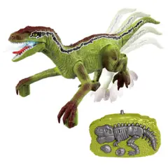 GENERICO - Mist Spray Rc Dinosaur Toys Realistic Velociraptor