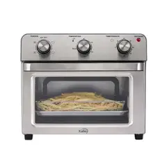 KALLEY - Horno Tostador K-HA20 20 Litros Con Freidora de Aire Plateado