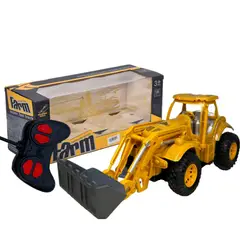 GENERICO - Retro Excavadora Para Niños Control Remoto