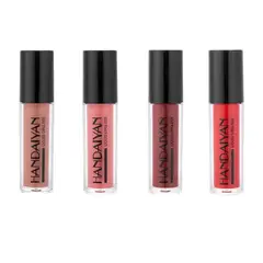 GENERICO - Labiales Set X4 Brillantes Terciopelo De Larga Duración