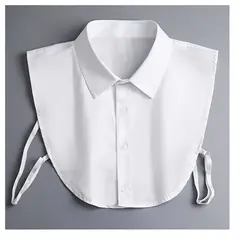 AFM - Cuello Falso Desmontable Cuello Dickey Camisa Falsa X2