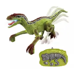 GENERICO - Mist Spray Rc Dinosaur Toys Realistic Velociraptor
