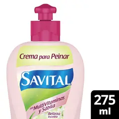 SAVITAL - Crema para peinar Multivitaminas 275ml