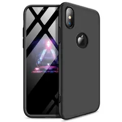 GENERICO - Funda Forro Estuche Protector 360 Para iPhone XS MAX Negro
