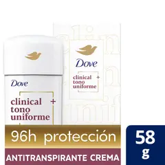 DOVE - Desodorante Clinical Crema Tono 58g