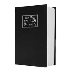 GENERICO - Caja Fuerte Menor Dinero Llave Forma Libro Camuflado + Llave