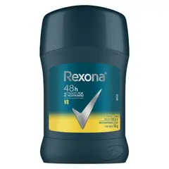 REXONA - Desodorante V8 para Hombre en Barra 50gr