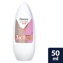 REXONA - Desodorante Clinical para Mujer en Roll on 50ml