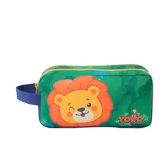 TOTTO - Multiuso Cartuchera Para Niño Azul Little Lion