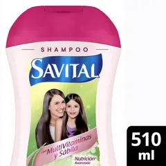 SAVITAL - Shampoo Multivitaminas 510ml
