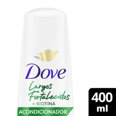 DOVE - Acondicionador Largos Fortalecidos con Biotinas X 400ml