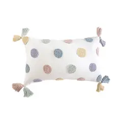 VIANNEY - Funda De Cojín Mumbai Dots Rectangular